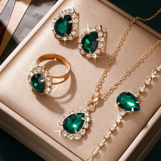 Set de Joyas Elisandre Vermont | Oro