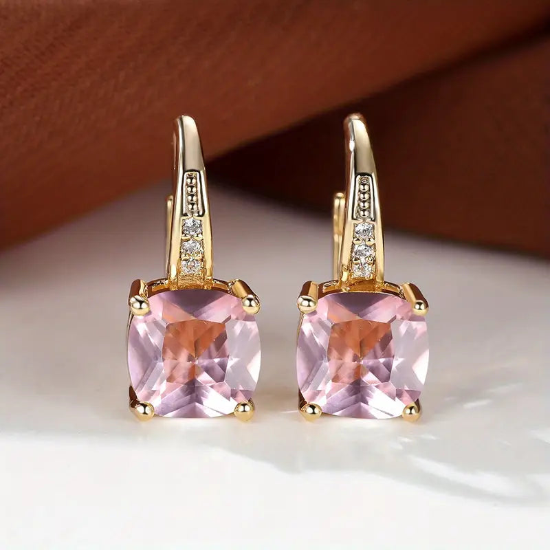 Aretes de Aro Piedra Mística | Oro