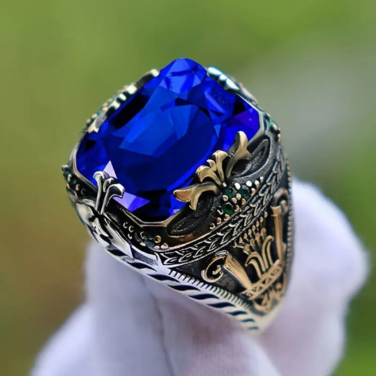 Anillo Klara Saphira | Oro mixto