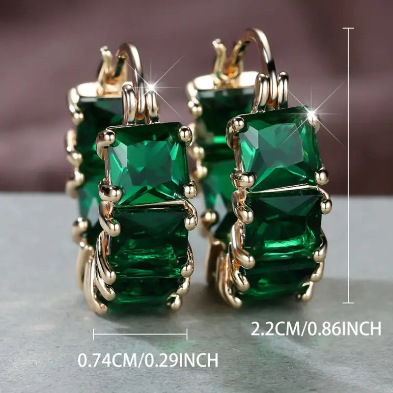 Aretes Rowena Emeris | Oro