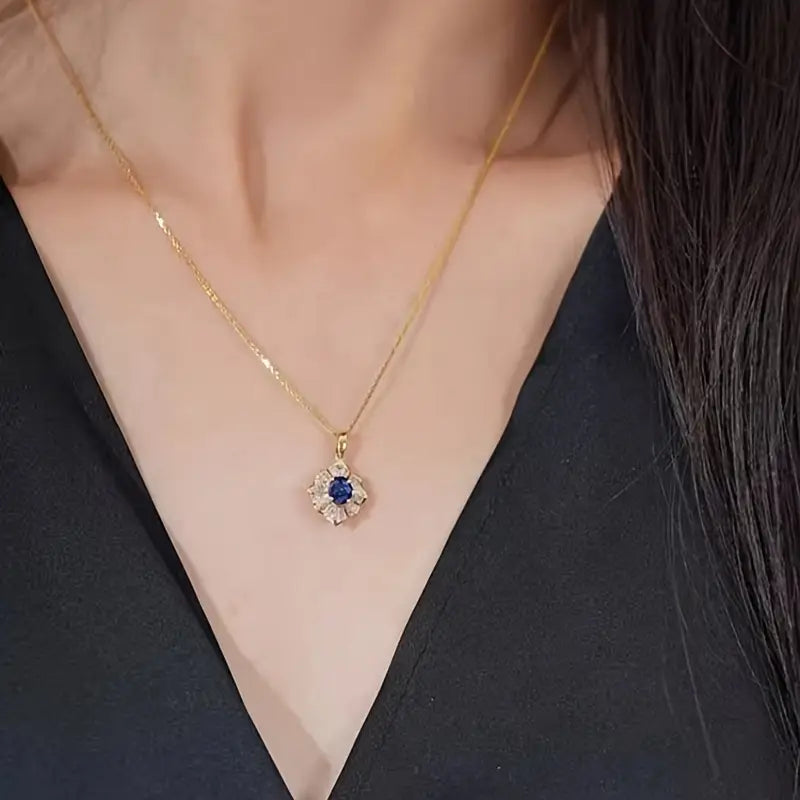 Collar Kavella Noctazure | Oro