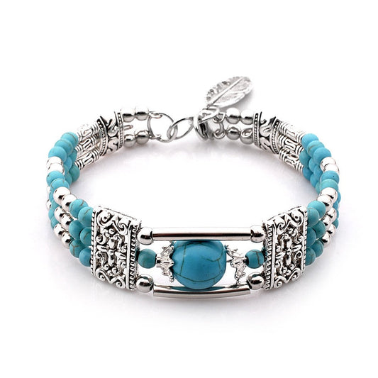 Pulsera Azura Mesa | Oro blanco