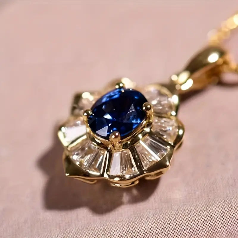 Collar Kavella Noctazure | Oro