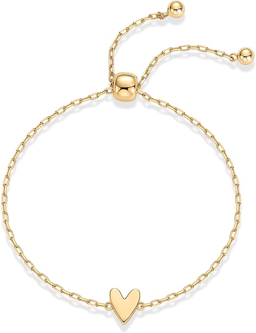 Pulseras Corazón Radiante | Oro
