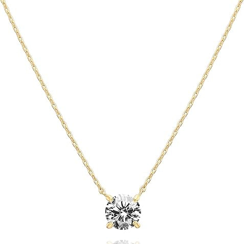 Collar de Cristal Aurora | Oro
