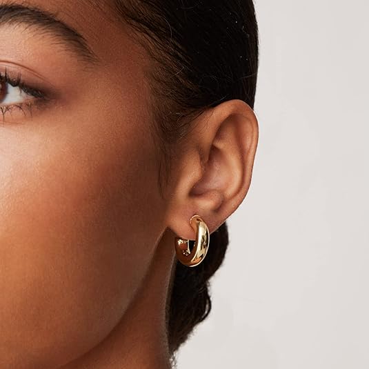 Aretes de Aro Polvo de Estrellas | Oro