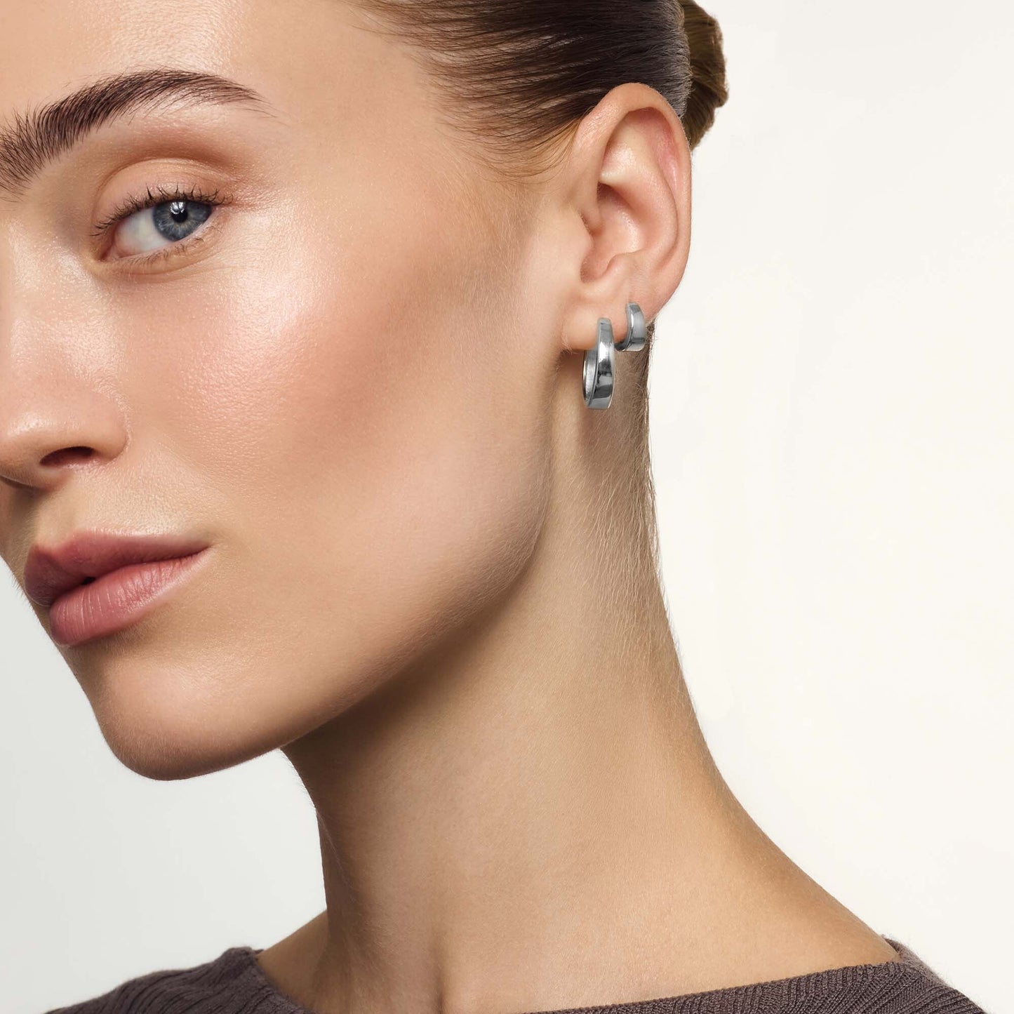 Aros Gia | Oro blanco