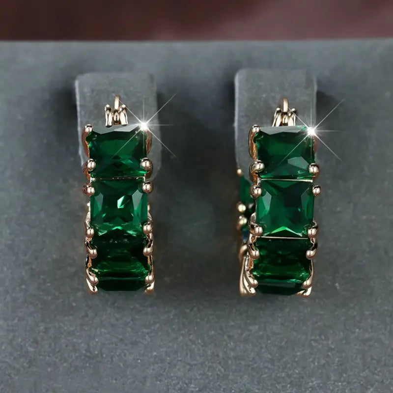 Aretes Rowena Emeris | Oro
