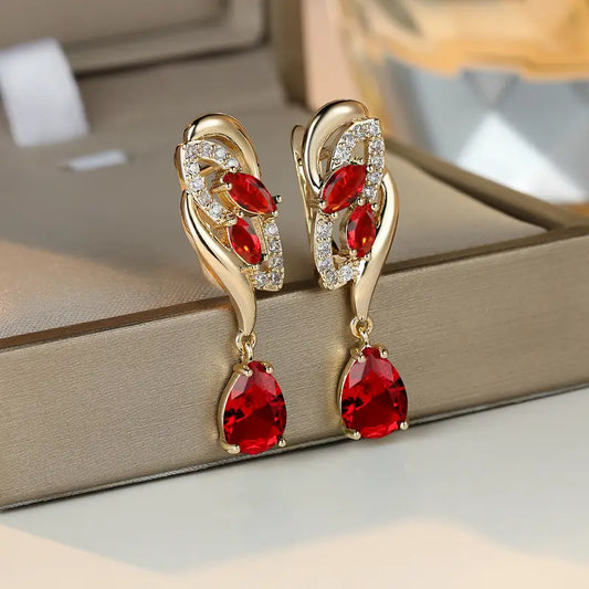 Aretes Saphara Cindorelle | Oro