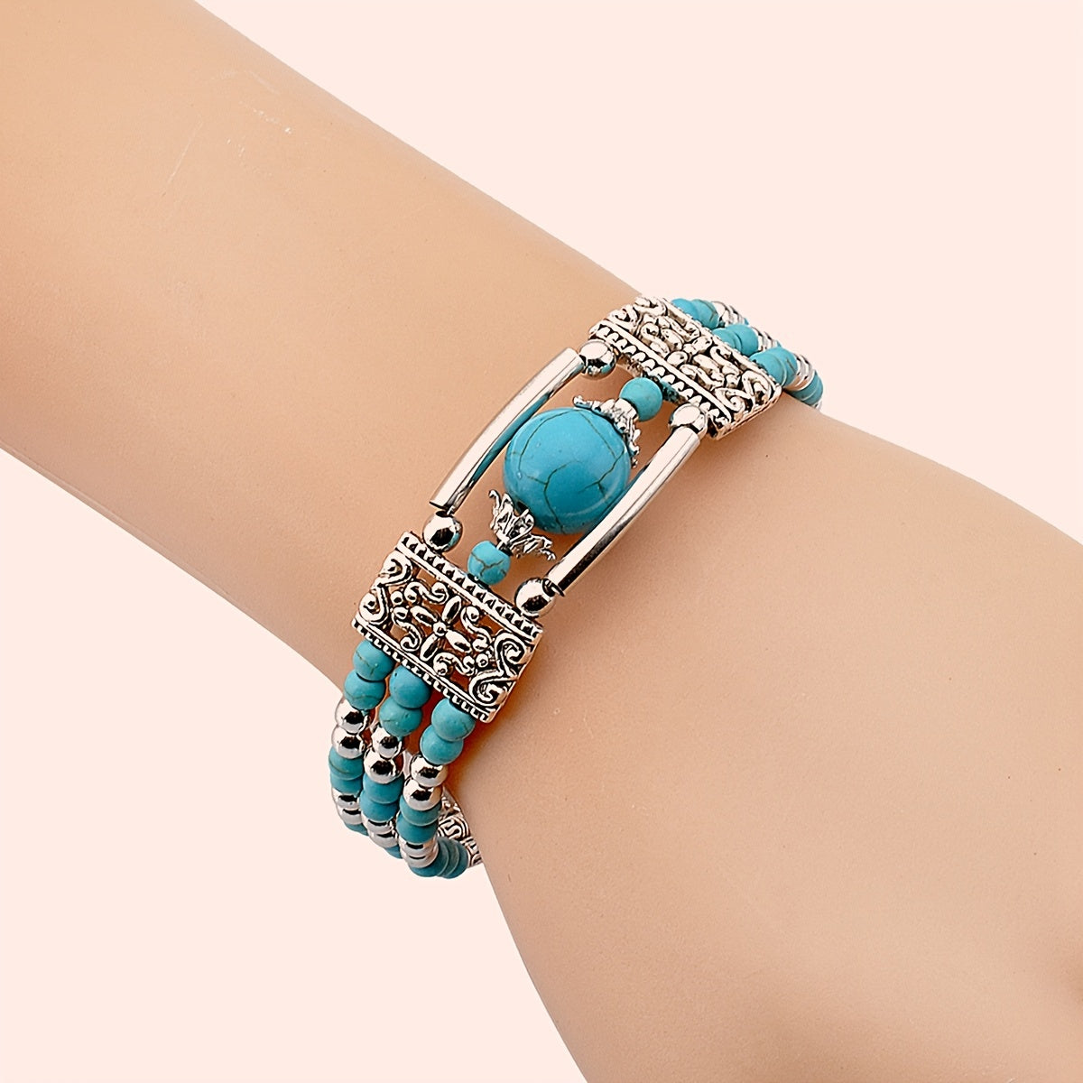 Pulsera Azura Mesa | Oro blanco