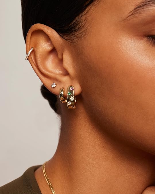 Aros Ola de Color | Oro