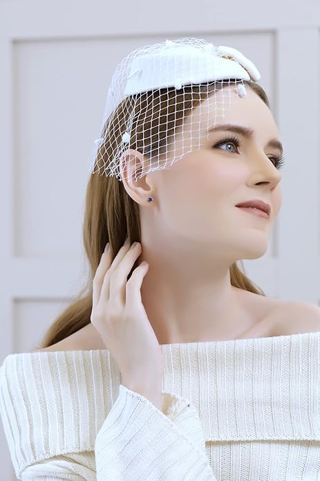 Aretes de Botón Clásicos Zafiro | Oro blanco