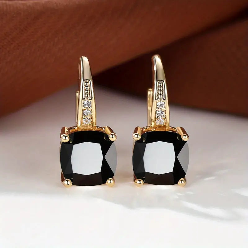 Aretes de Aro Piedra Mística | Oro