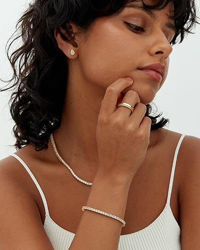 Pulsera Tennis | Oro