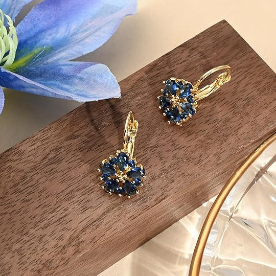 Aretes de Flor Calina | Oro