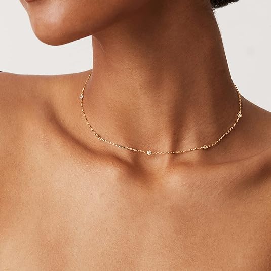 Collar Lluvia de Estrellas | Oro