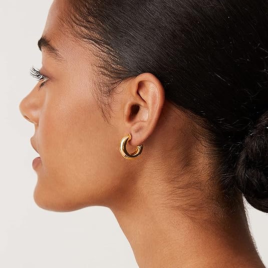Aretes de Aro Polvo de Estrellas | Oro
