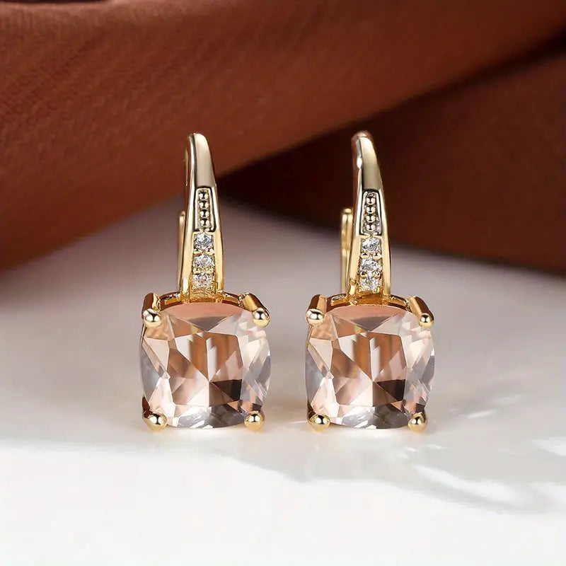 Aretes de Aro Piedra Mística | Oro