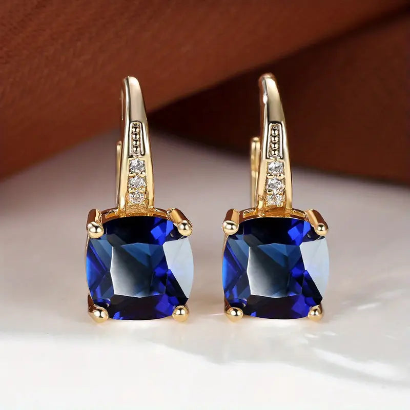 Aretes de Aro Piedra Mística | Oro