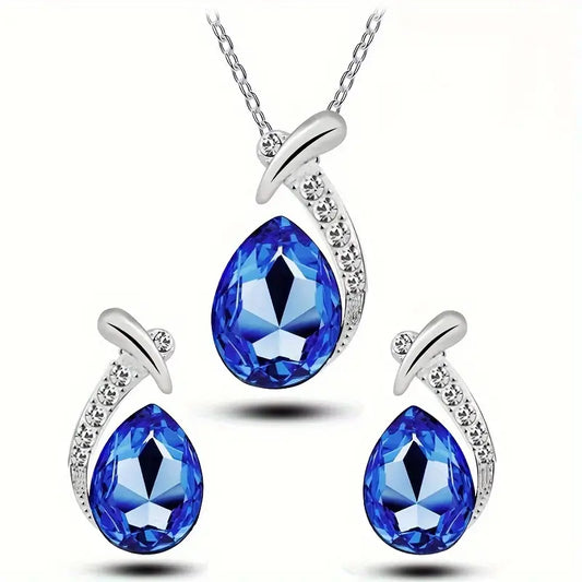 Set de Joyas Clásico Sirena Elegance | Oro blanco