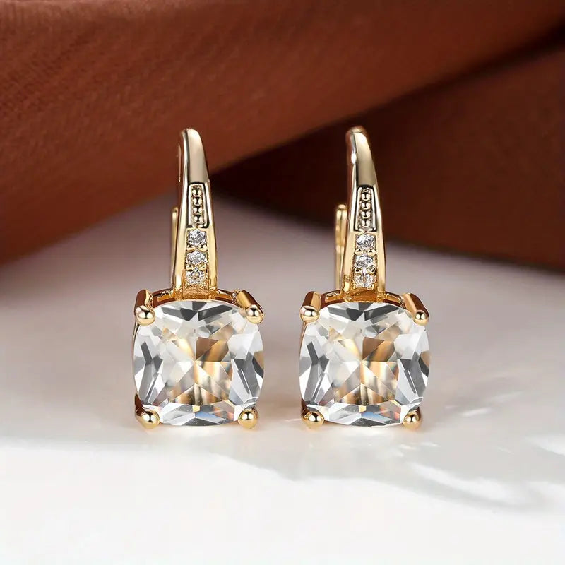Aretes de Aro Piedra Mística | Oro