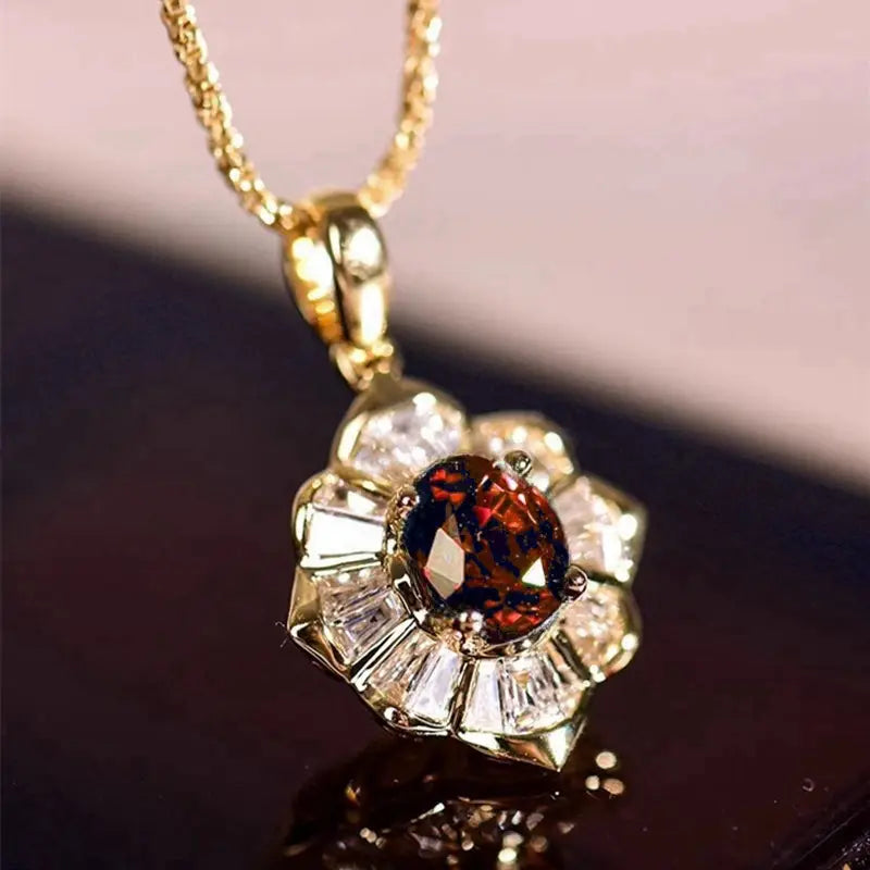 Collar Kavella Solcrimson | Oro