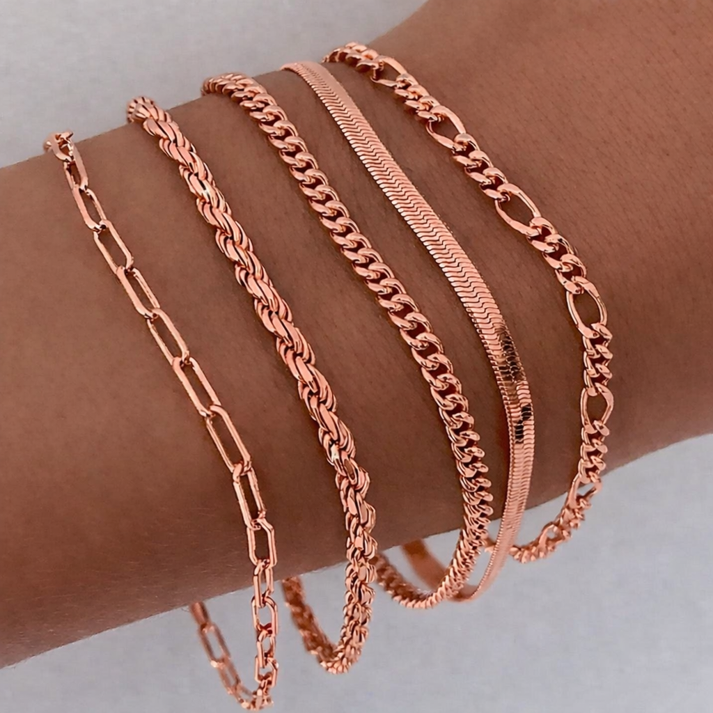 Set de Pulseras Ellis Renner | Oro