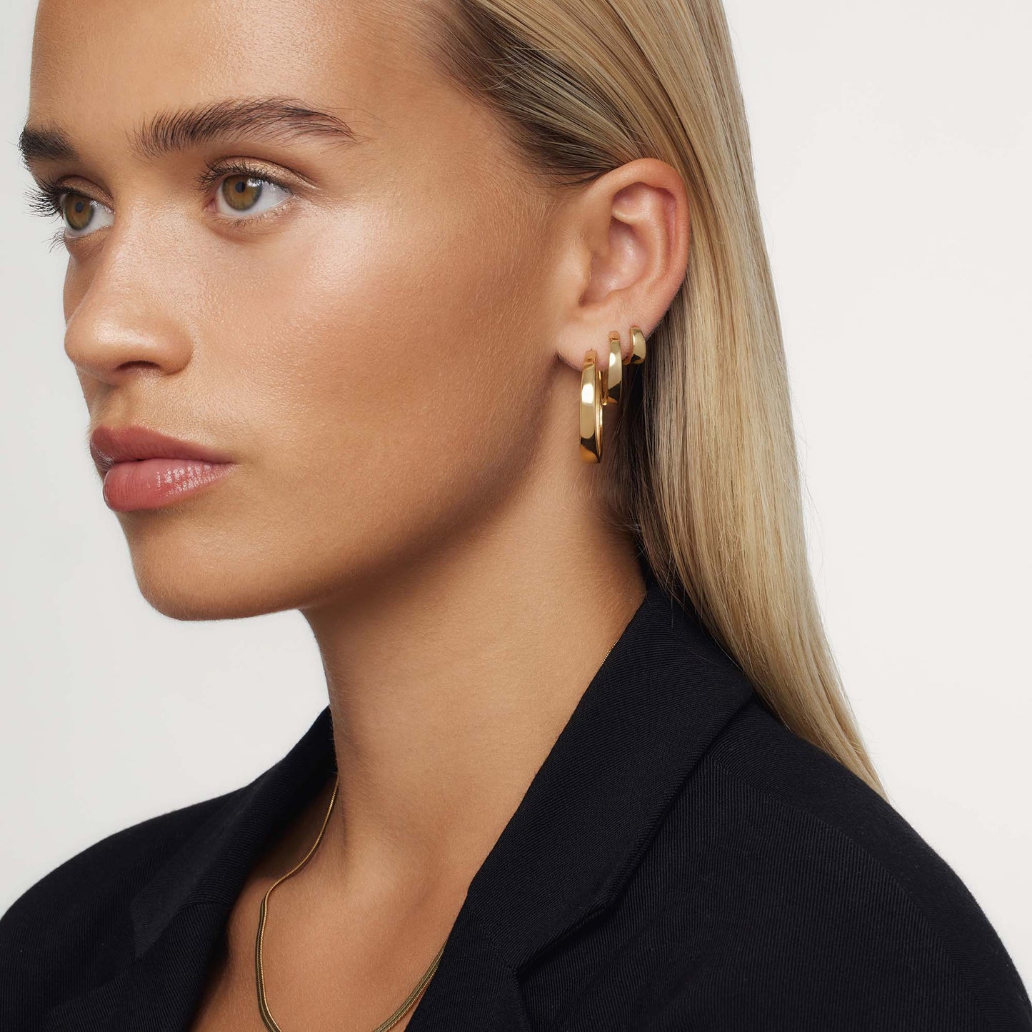 Aros Llamativos Gia | Oro