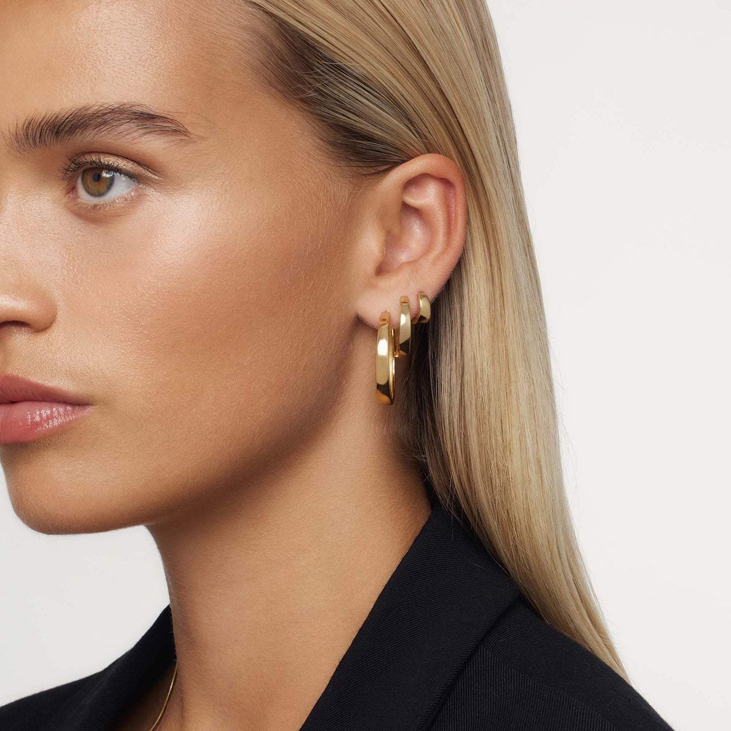 Aros Llamativos Gia | Oro