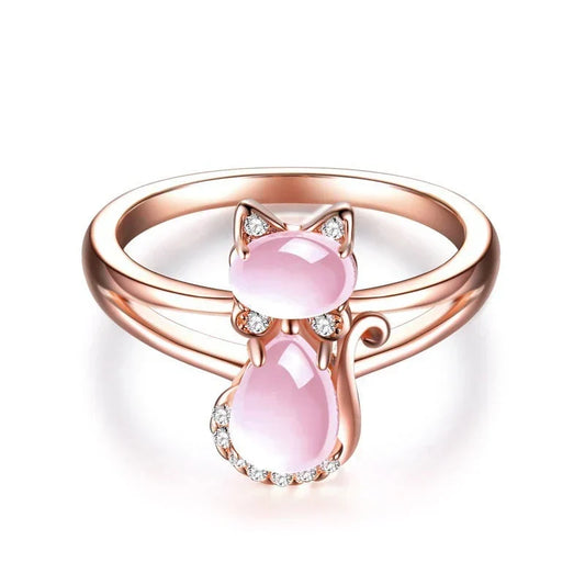 Anillo Oro Rosa Cat | Oro rosa