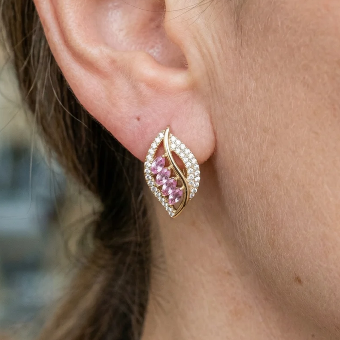Aretes Isola Blushlune | Oro