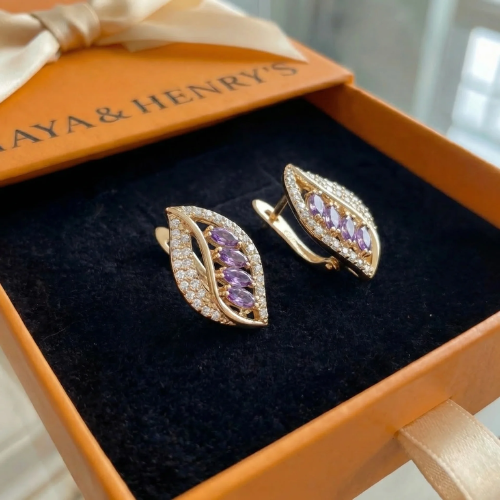 Aretes Isola Lilavere | Oro rosa