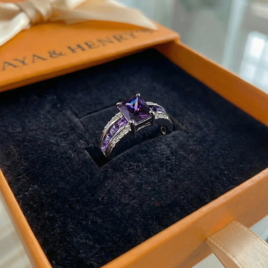 Anillo Kassira Lilacmont | Oro blanco