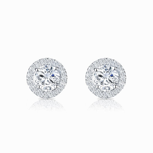 Aretes Belle dame | Oro blanco