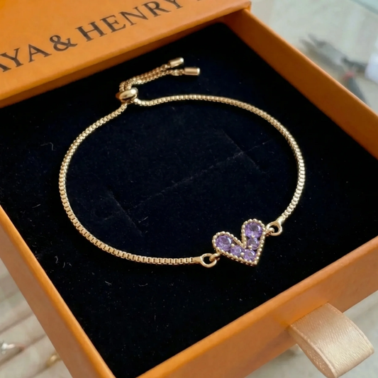 Pulsera Lilac Love | Oro