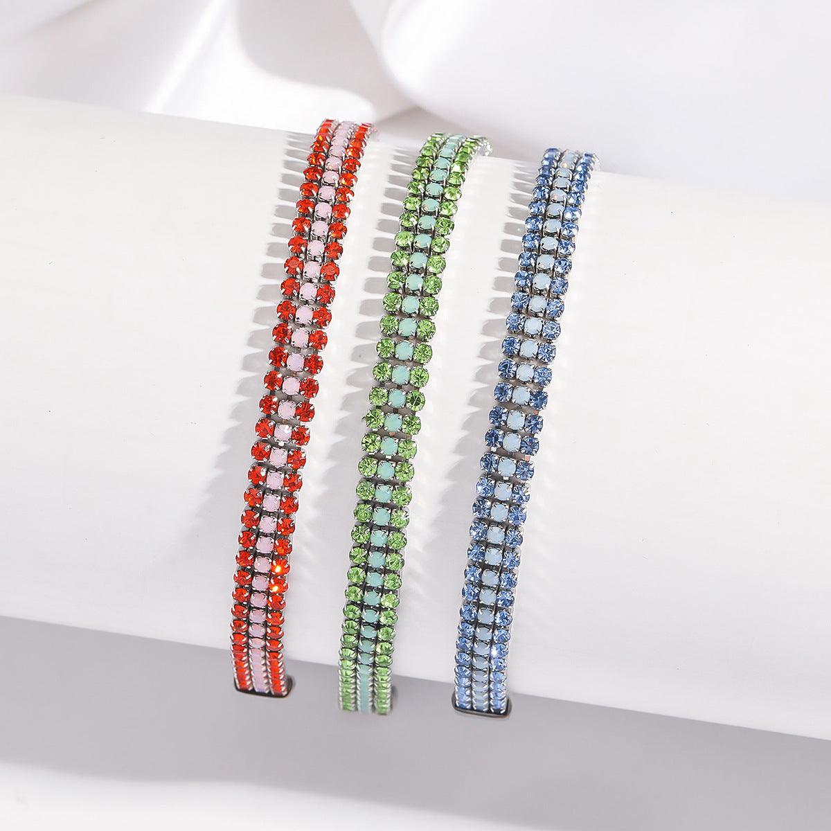 Pulsera Signature Shine | Oro blanco