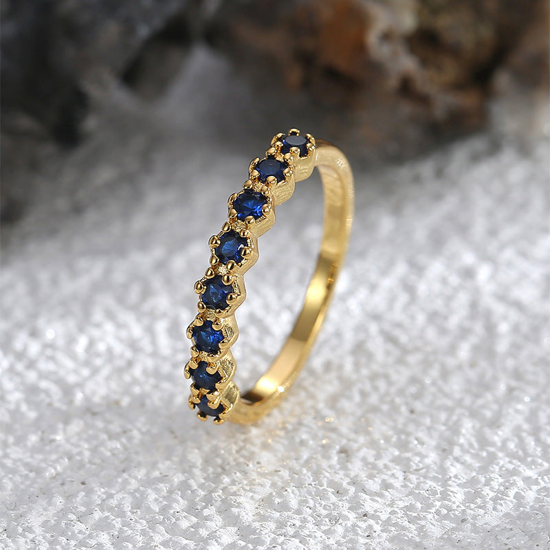 Anillo Sólido como Roca | Oro