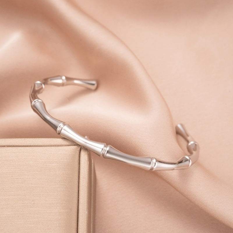 Brazalete de Bambú | Oro