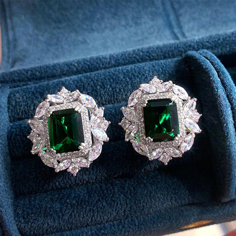 Aretes Vivessa Elvryn | Oro blanco