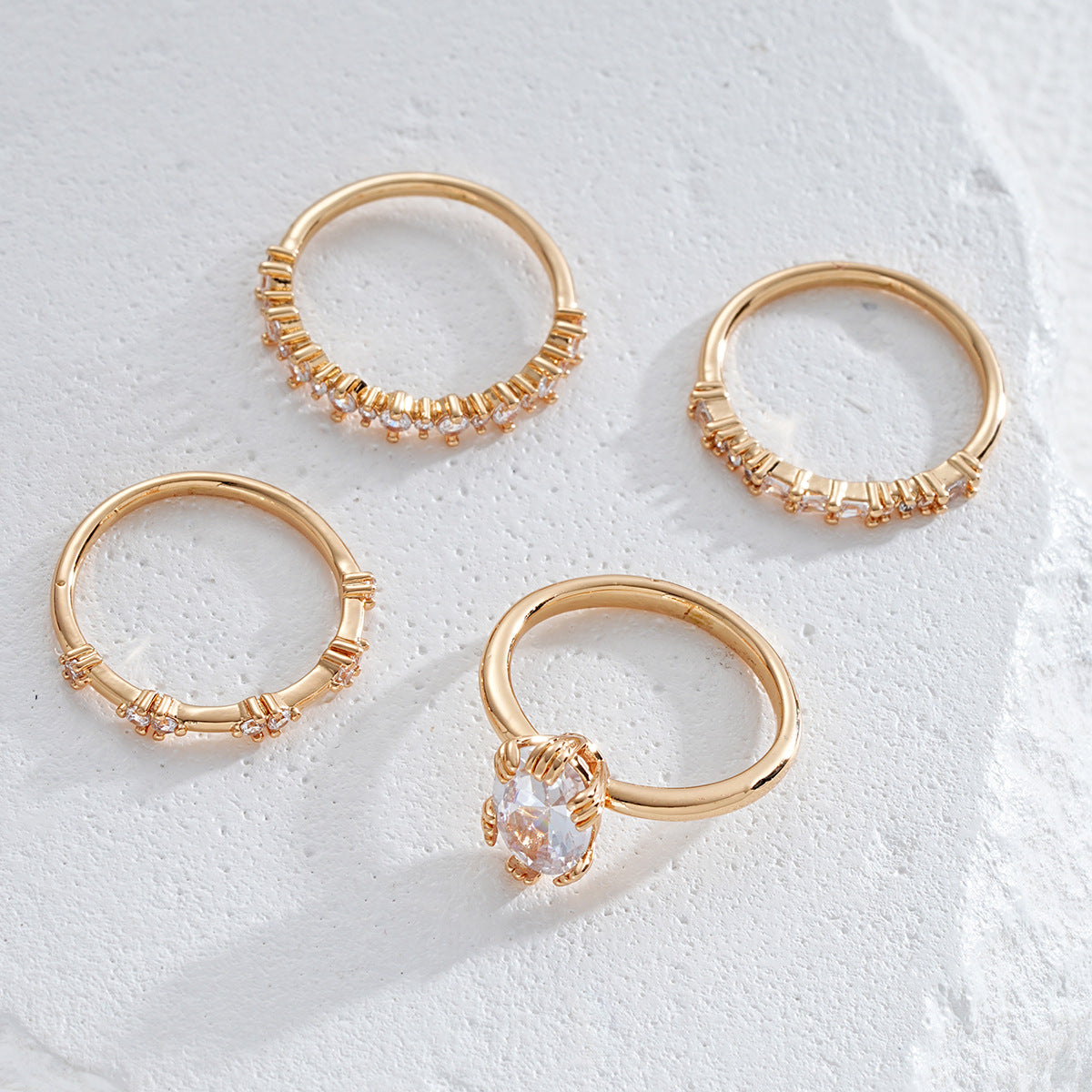 Set de Anillos Solène Viremont | Oro