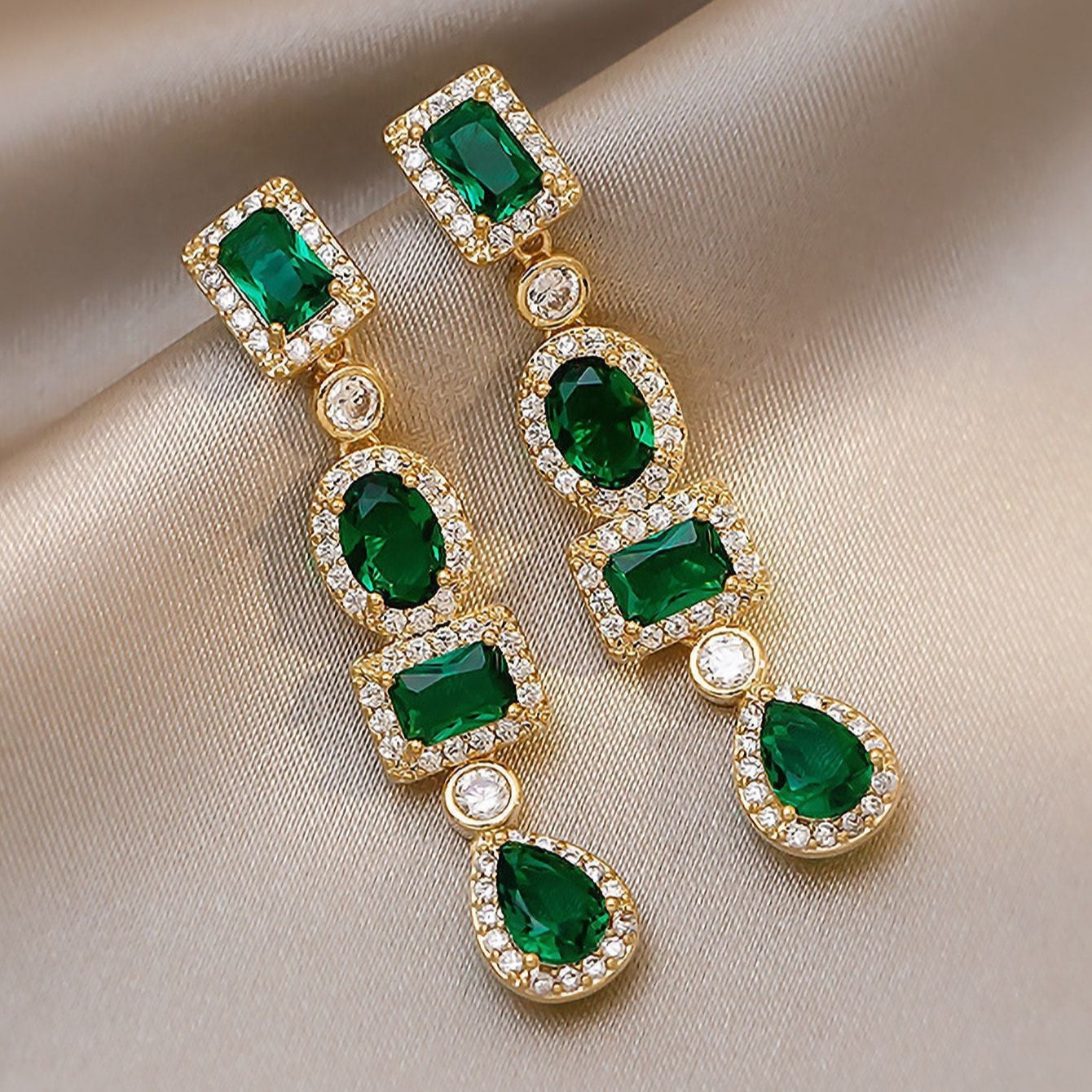 Aretes Colgantes Coraline Esmarisse | Oro