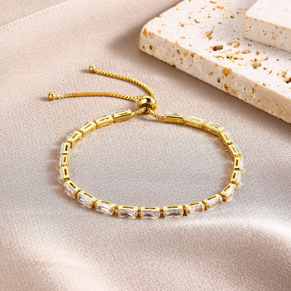 Pulsera Tennis Horizen | Oro