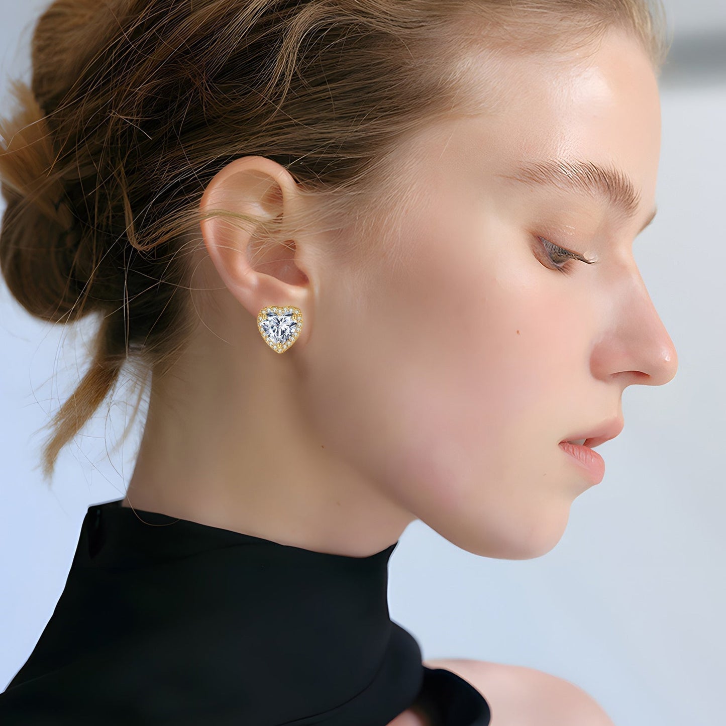 Aretes Dorados Ember | Oro