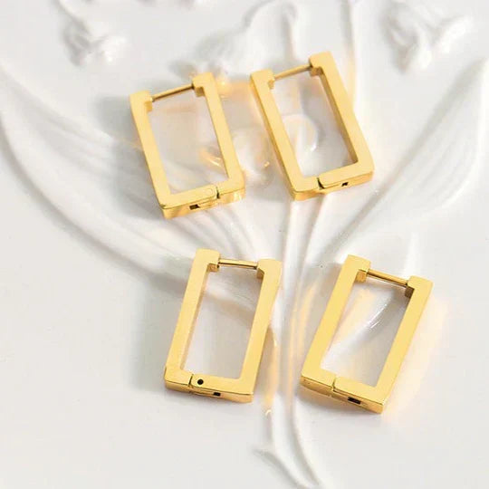 Aretes Terrafin Geometrica | Oro