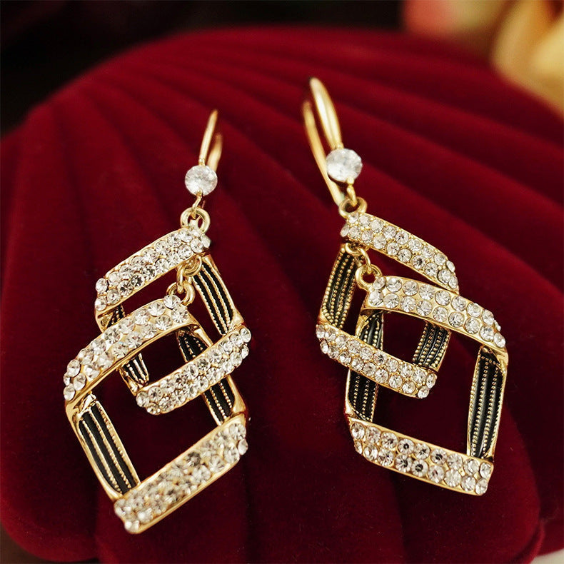 Aretes en Capas Stella Virelle | Oro