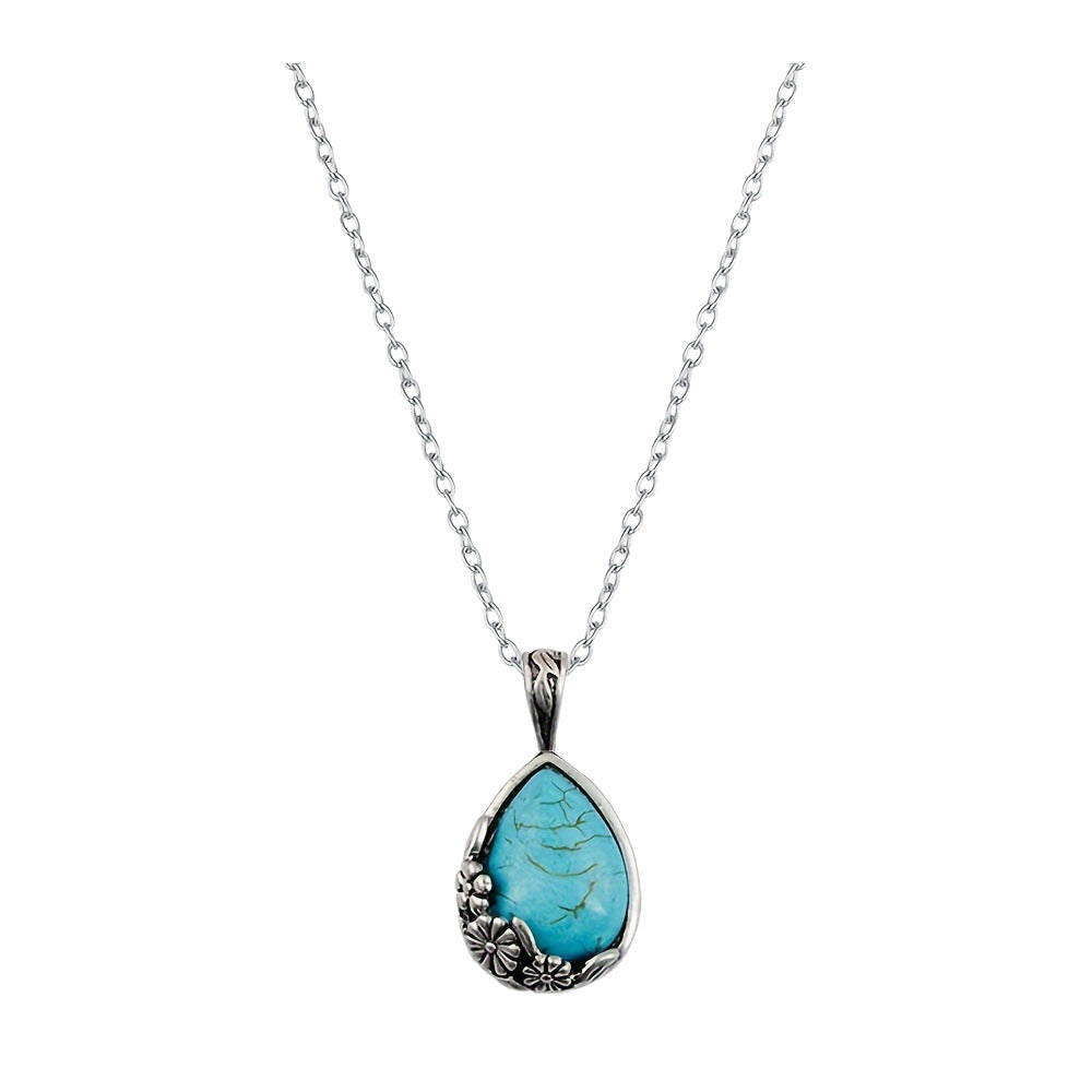 Collar con Colgante Serelle Ornament | Oro blanco