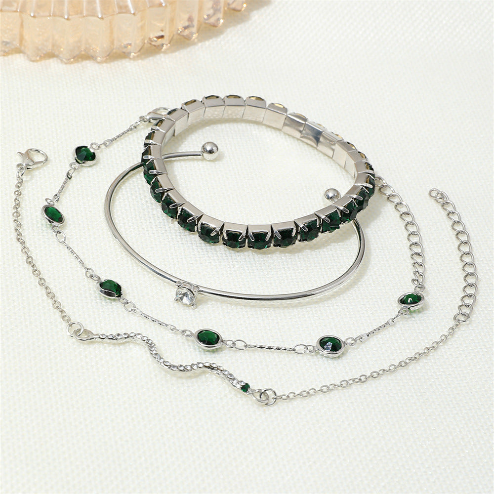 Set de Pulseras Sorina Feldwyn | Oro blanco
