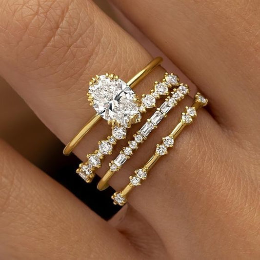 Set de Anillos Solène Viremont | Oro