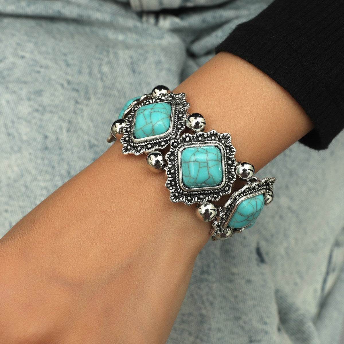 Pulsera Sedara Relic | Oro blanco