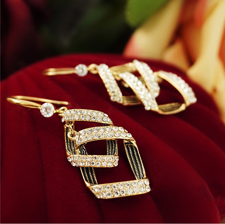 Aretes en Capas Stella Virelle | Oro